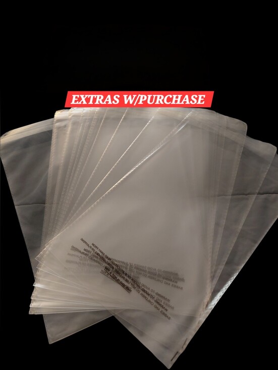 Shipping Supplies Other - 15ct. 7x10 Cellophane Bag With Suffocation Warning